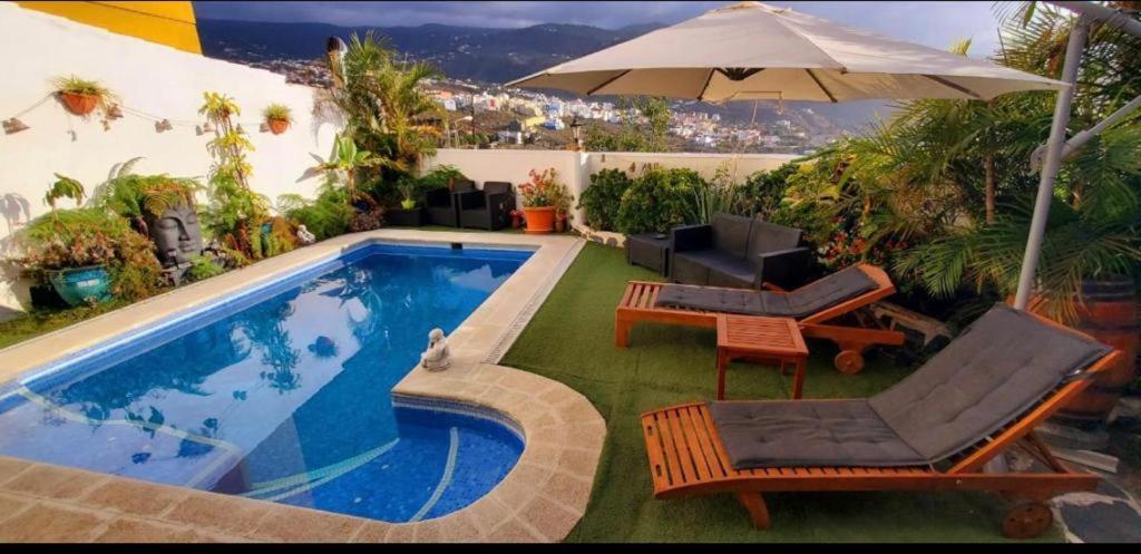 Pintadera House Caracola Apartment Icod De Los Vinos Bagian luar foto